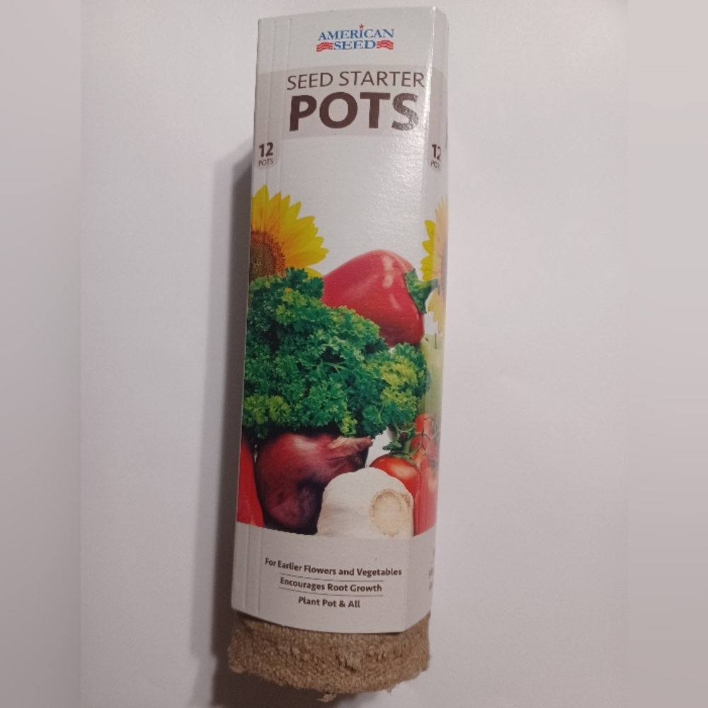 Seed Starter Pots (12 Pack)